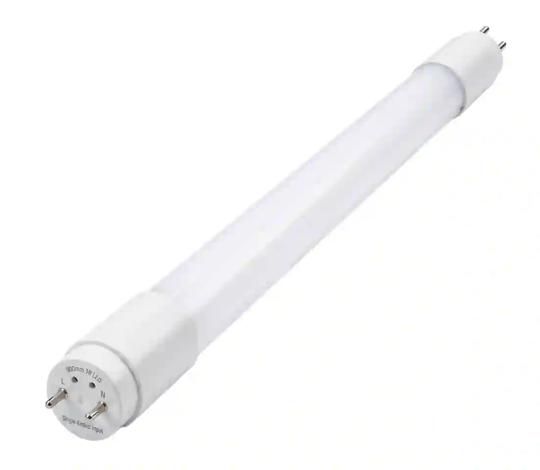 Potravinářská LED trubice T8 délky 90 cm s mléčným krytem a paticí G13